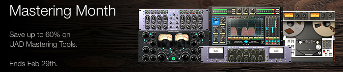 UAD Mastering month