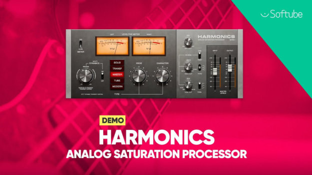 Softube Harmonics Analog Saturation Processor